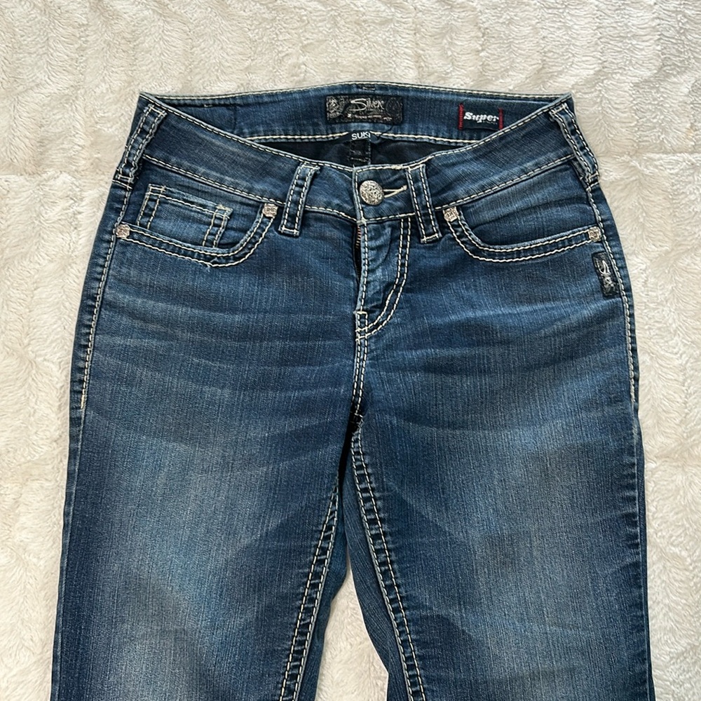 Silver jean
